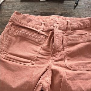 American Eagle Stretch Corduroy Pants in Dusty Pink